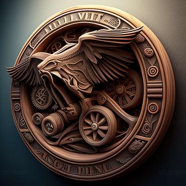 3D модель Игра Harley Davidson Wheels of Freedom (STL)